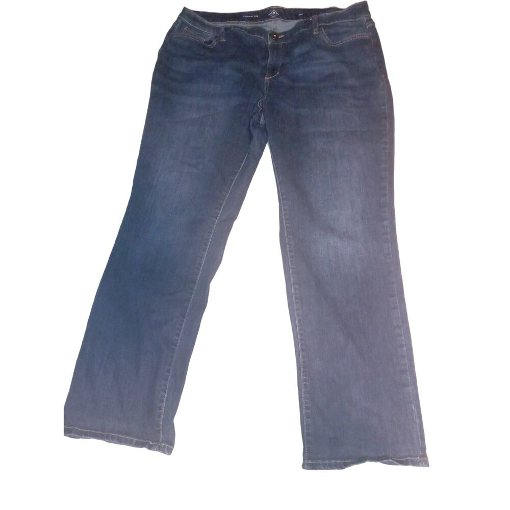 St John Bay women blue jeans Plus 20